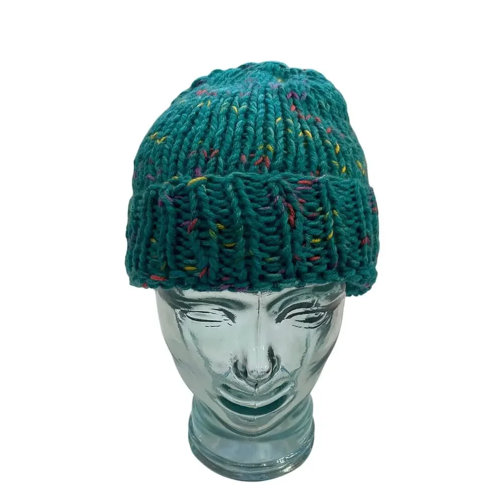 hand made teal blue